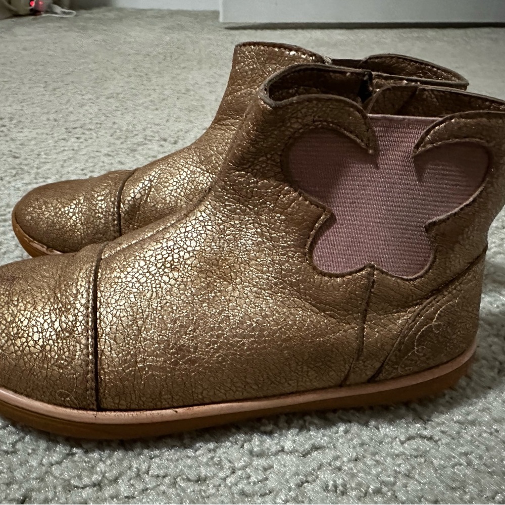 Livie & Luca Gold Kids Boots